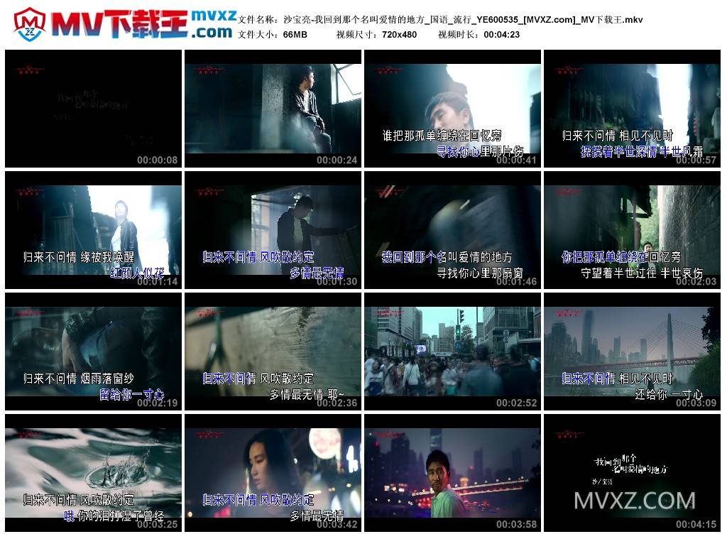 沙宝亮-我回到那个名叫爱情的地方_国语_流行_YE600535